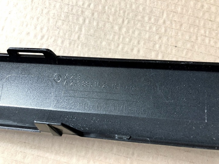 фото №9, Спойлер накладка mercedes w253 glc x253 - оригинал