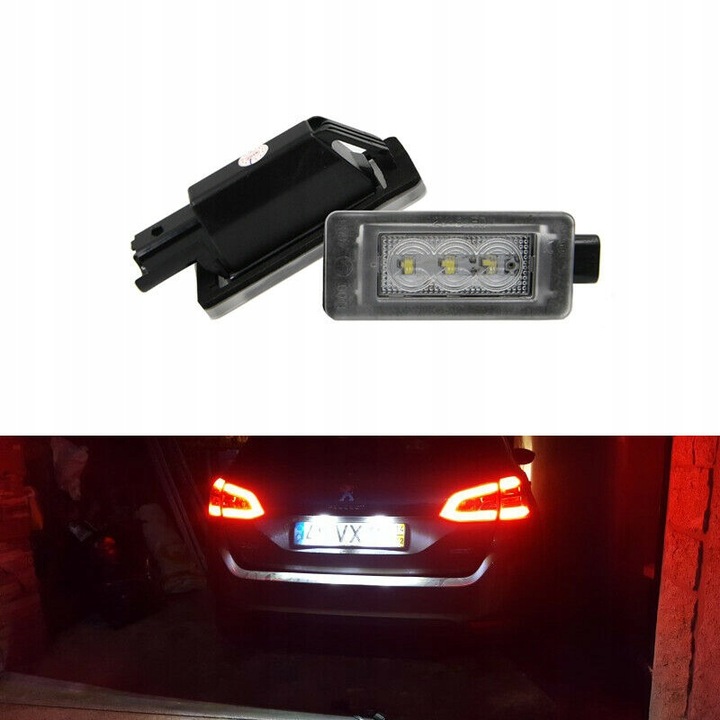 фото №14, Led лампочки підсвітка номерного знака peugeot 2008 15-