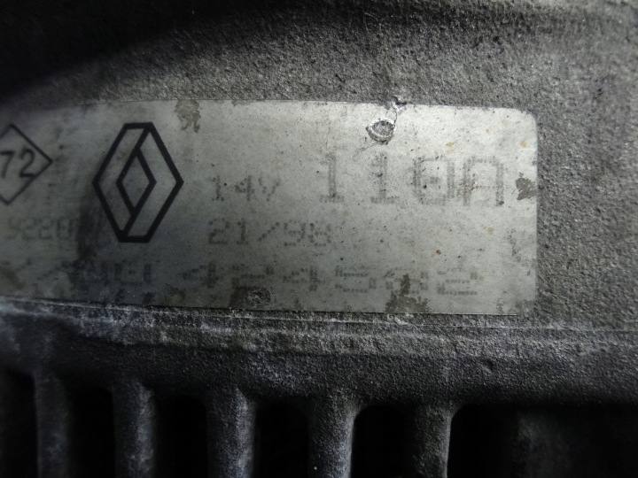 фото №5, Генератор volvo v40 scenic 2541981b