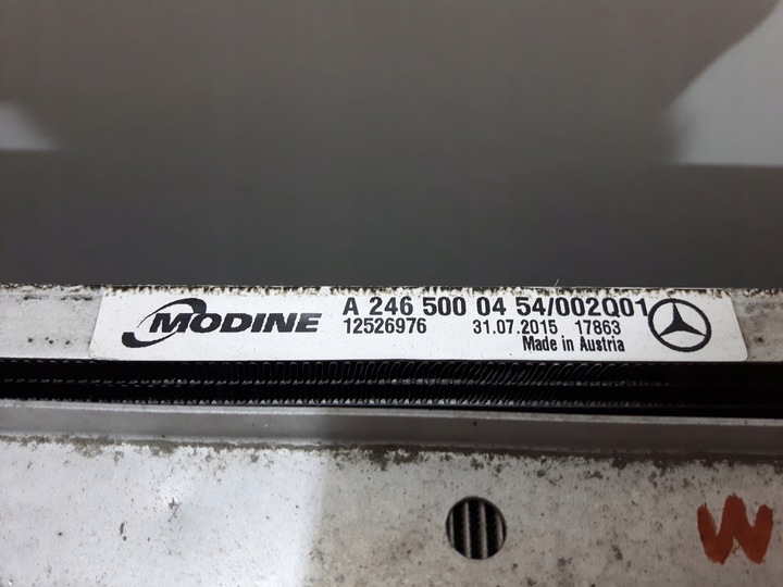 фото №9, Радіаторів води кондиціонера mercedes a w176 b w246