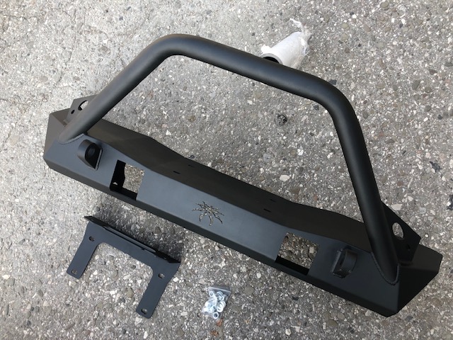 фото №1, Jeep wrangler jl 2018-20 бампер перед сталь brutto