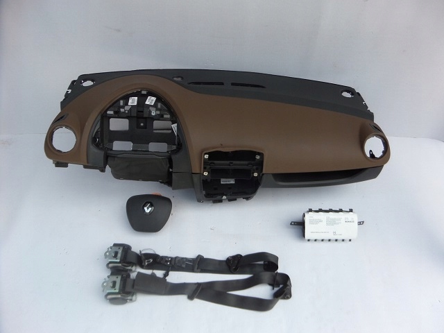 фото №1, Renault clio 4 iv панель консоль airbagpoduszki ремни оригинал демонтаж