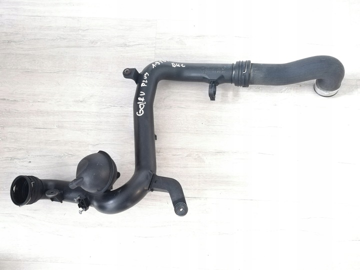 фото №1, Vw golf v plus труба інтеркулер повітря kpl tdi 1k0145770b