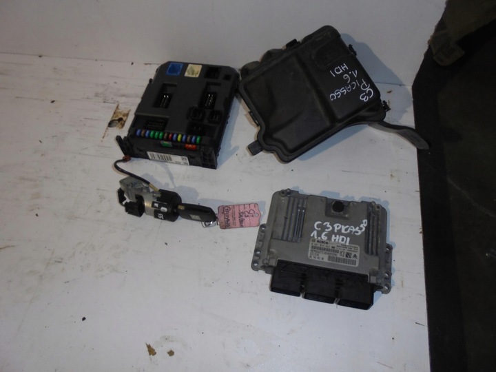фото №1, Компьютер двигателя citroen c3 picasso 1.6 hdi