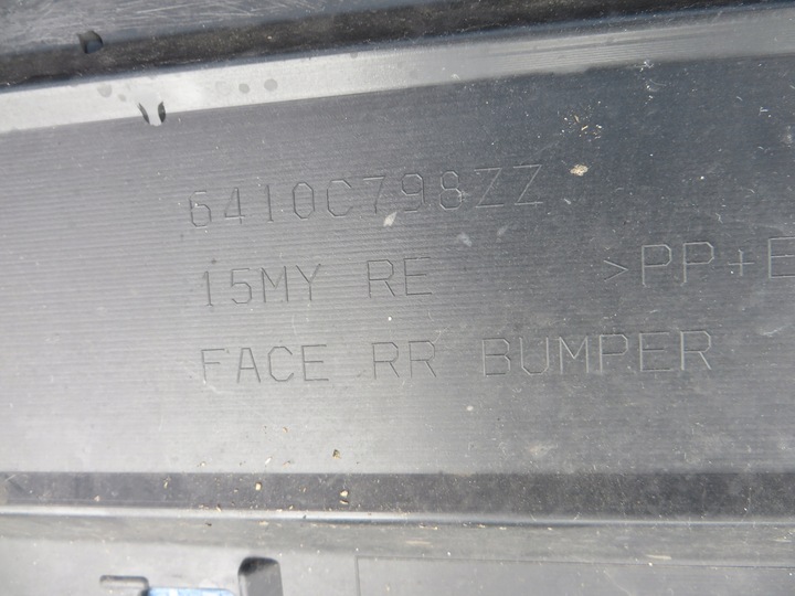 фото №10, Mitsubishi outlander 2016- бампер задній зад