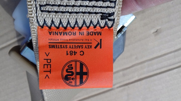 фото №4, Alfa romeo 147 2005- pas безопасности левый зад