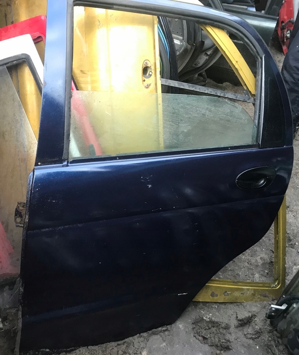 фото №3, Двері ліві зад daewoo matiz синій 23u 24u