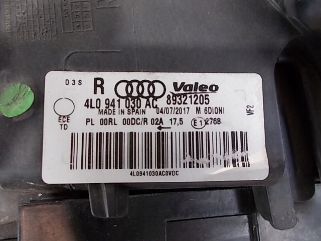 фото №10, Audi q7 рестайлінг 4l 09-15 bi ксенон 4l0941030 ac org