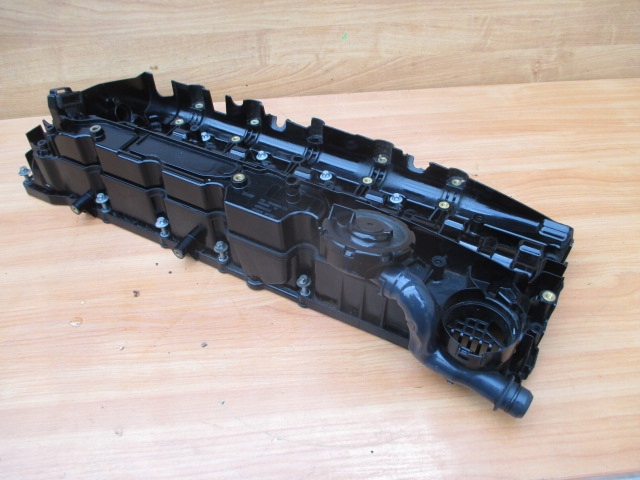 фото №10, Bmw f10 f15 n57 n57 кришка клапанів 7812894 кришка демонтаж