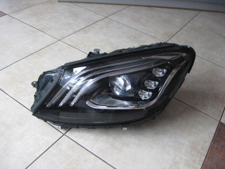 фото №6, Лампа перед повний led - mercedes s клас w222 рестайлінг