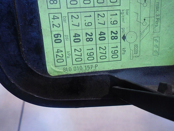 фото №5, Крышка заливка топлива audi a3 8l 8l0010157p
