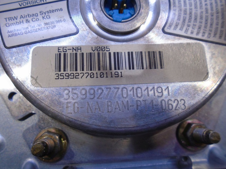 фото №5, Подушка безопасности подушка водителя avensis i 2.0 d4d