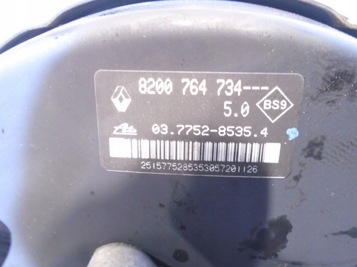 фото №9, Підсилювач гальмівні dacia logan i 1.5 dci 8200764734