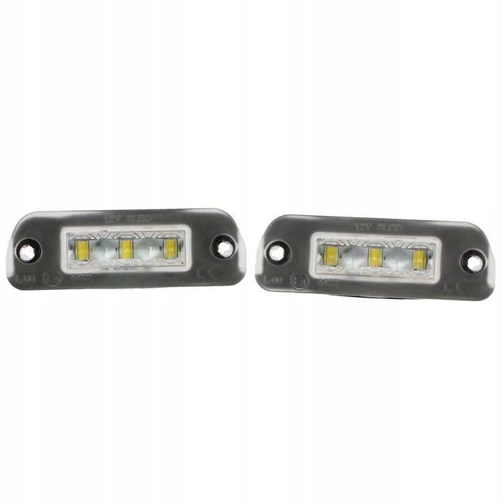 фото №2, Mercedes ml w164 gl x164 подсветка номерного знака led