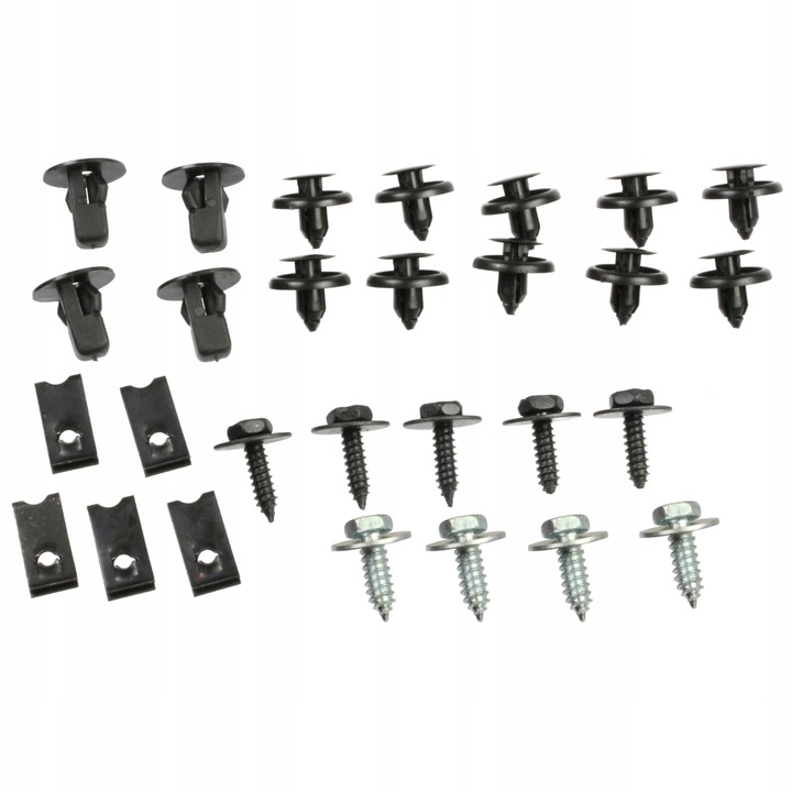 фото №1, Набір кліпси захисні накладки двигуна do toyota corolla e12