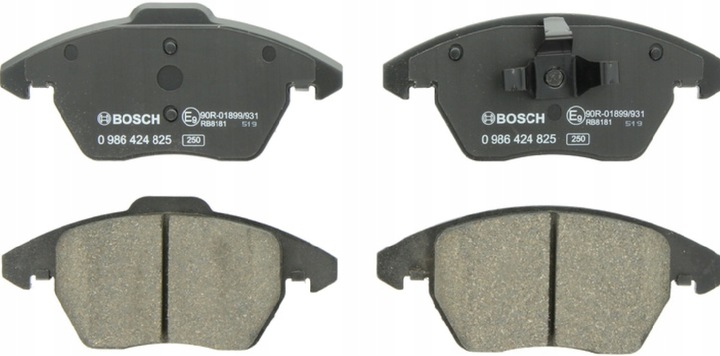 фото №1, Bosch тормозные колодки тормозные citroen c4 peugeot 208 308