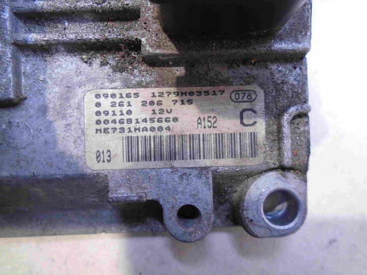 фото №5, Блок управления двигателем (ecu) alfa romeo 1.6 ts 0261206715