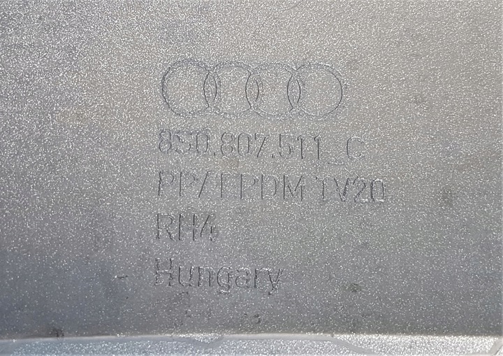 фото №11, Audi tt 8s0 8s 14- бампер зад pdc 8s0807511c оригинал