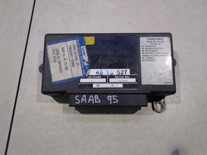 фото №1, Блок керування saab 9-5 2.3t 4873535