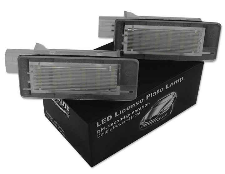 фото №1, Лампочки led номерного знака renault scenic ii iii latitiude