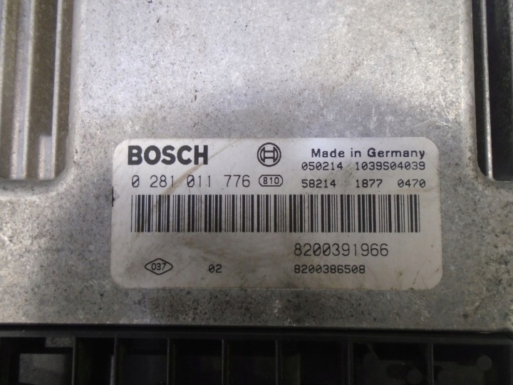 фото №4, Блок керування двигуном (ecu) megane ii 1.9 dci 8200391966