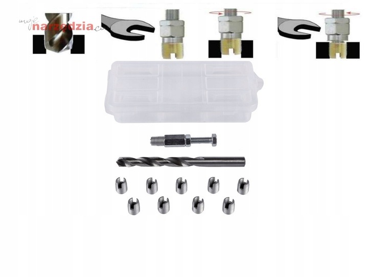фото №1, Набір do ремонт різьба m6 x1.mm втулка