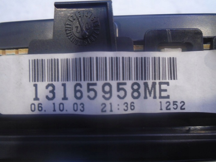 фото №3, Спідометр  opel vectra c 2.2dti 88311337 13165958me