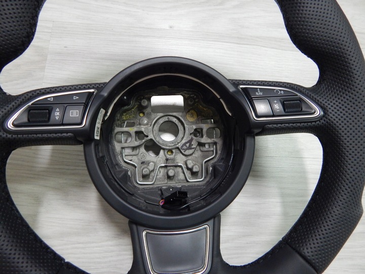фото №9, Audi a6 a7 4g0 - руль новая кожа sport лепестки 4g0