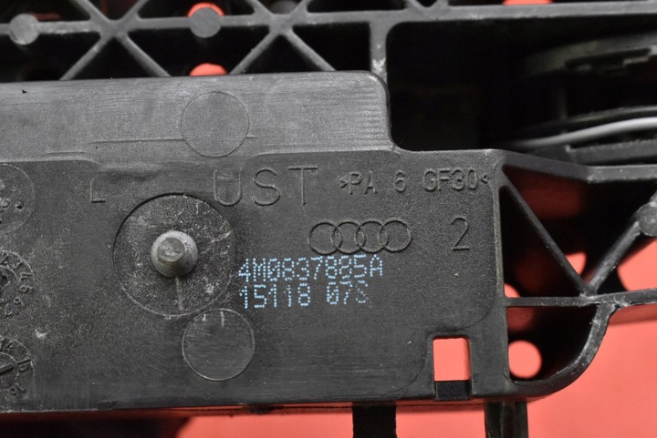 фото №11, Ручка левая зад задняя графитовая 4m0837885a audi q7 4m 15-