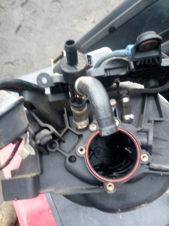 фото №9, A6 c5 2.8 коллектор всасывающий 2902000979 голый bez регулятора