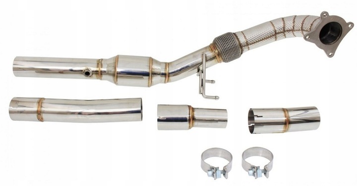 фото №1, Downpipe audi tt 8j 2.0tfsi + защита термическая