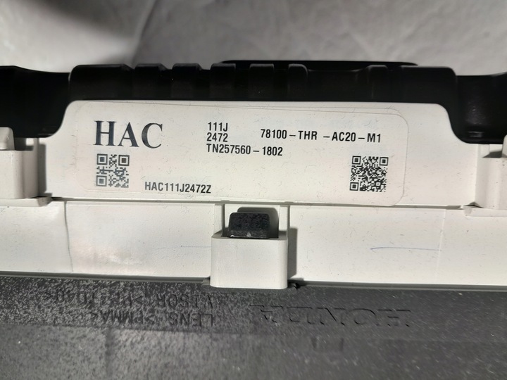 фото №8, Honda odyssey v 18- спидометр спидометр приборы 78100-thr-ac20 126 935km