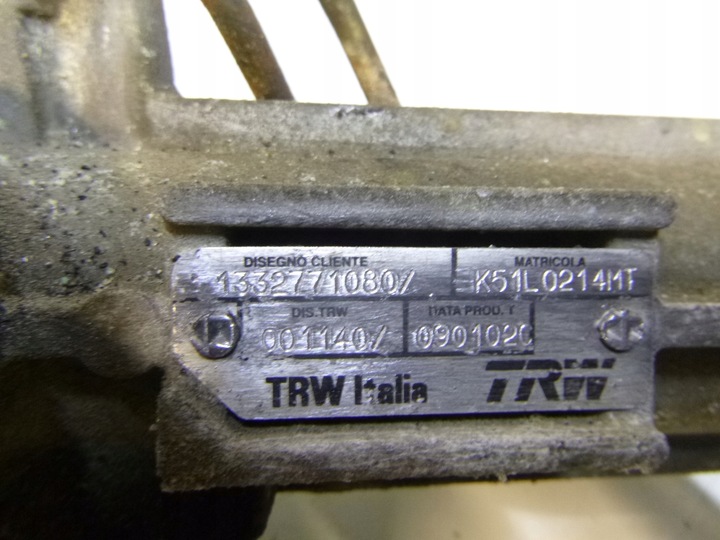 фото №7, Рулевая рейка трансмиссия lancia phedra 2.0 2003r.