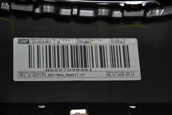 фото №11, Бампер перед передній bmw 4 g22 g23 lci рестайлінг м-пакет dravit grau c36