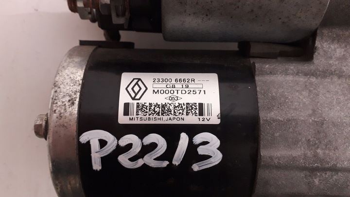 фото №10, Renault dacia nissan стартер 233006662r