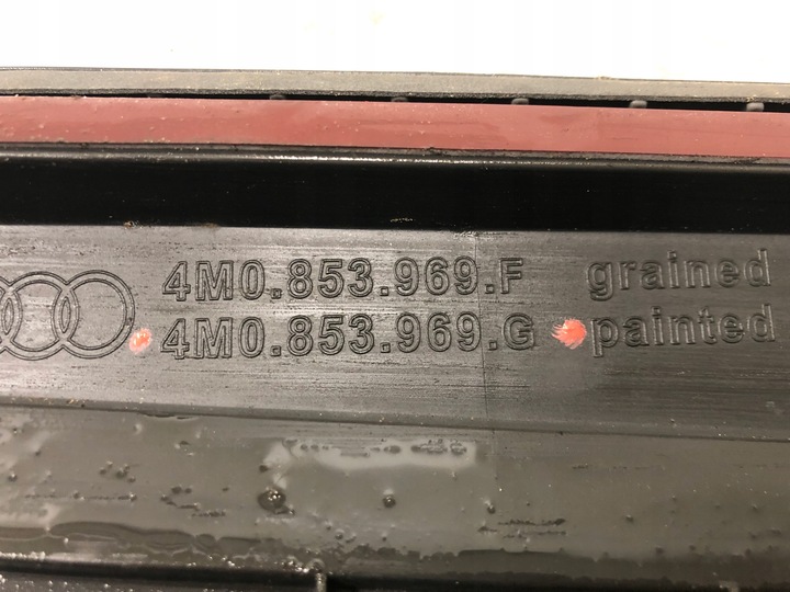 фото №9, Планка двері лівий зад audi q7 4m 4m0853969g
