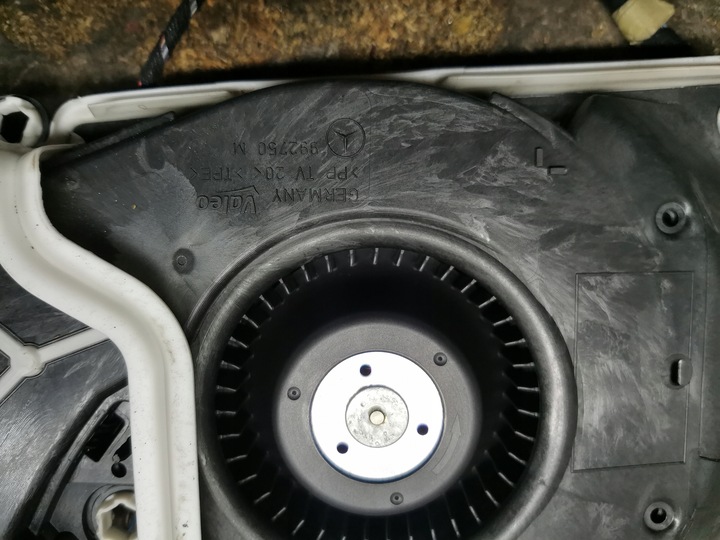 фото №6, Вентилятор кондиционера туннеля mercedes w204 w212 9594310560 a2045401207
