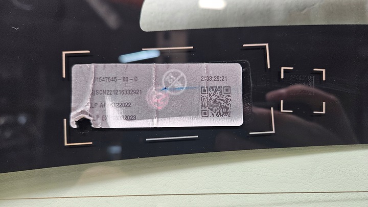 фото №7, Скло зад задня tesla модель 3 2022 рік оригінал 1647645-00-d