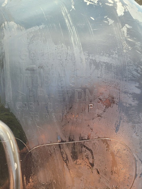 фото №8, Підкрилок лівий перед ліві vw touran i 1t0806911m