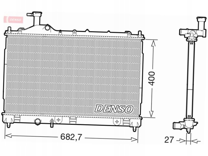 фото №2, Радіаторів denso drm45042