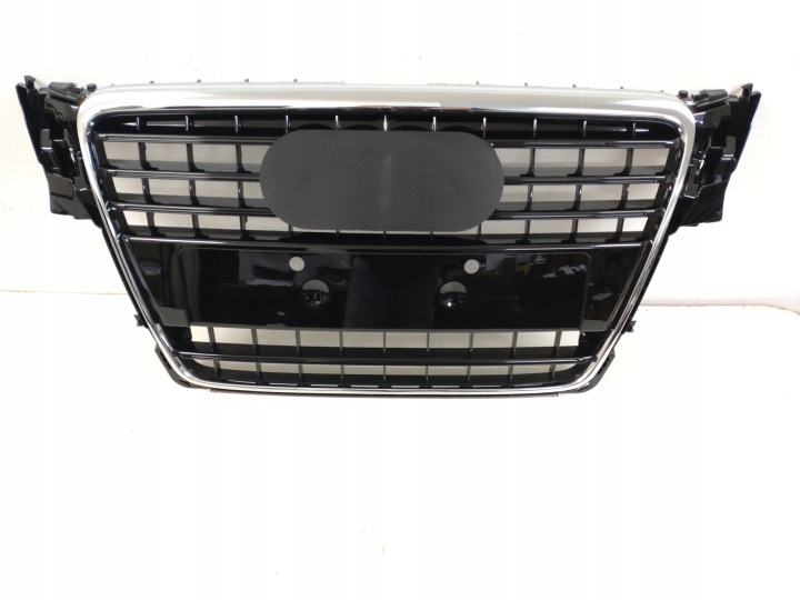 фото №10, Новий решітка радіатора бампера audi a4 b8 2007-11 s-line чорний+ хром