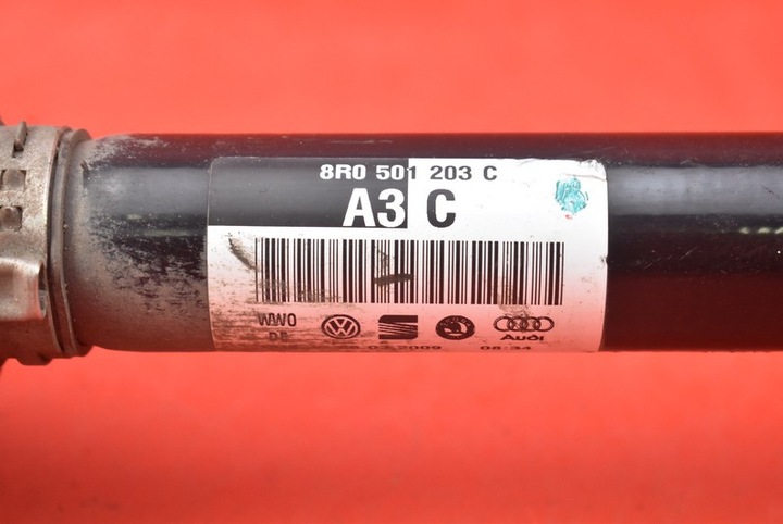 фото №6, Полуось задняя левая audi q5 8r 8r0501203c 3.0l дизель 176kw 2010