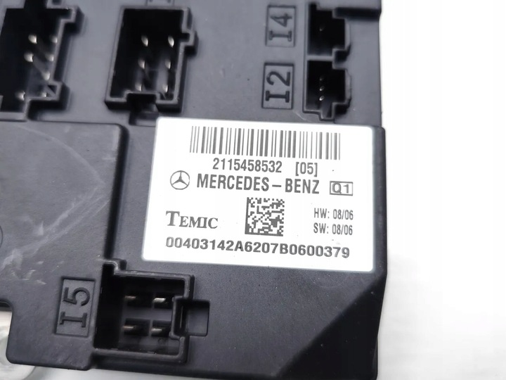 фото №7, Mercedes-benz e-class блок керування / модуль комфорту e 320 cdi дизель 2008