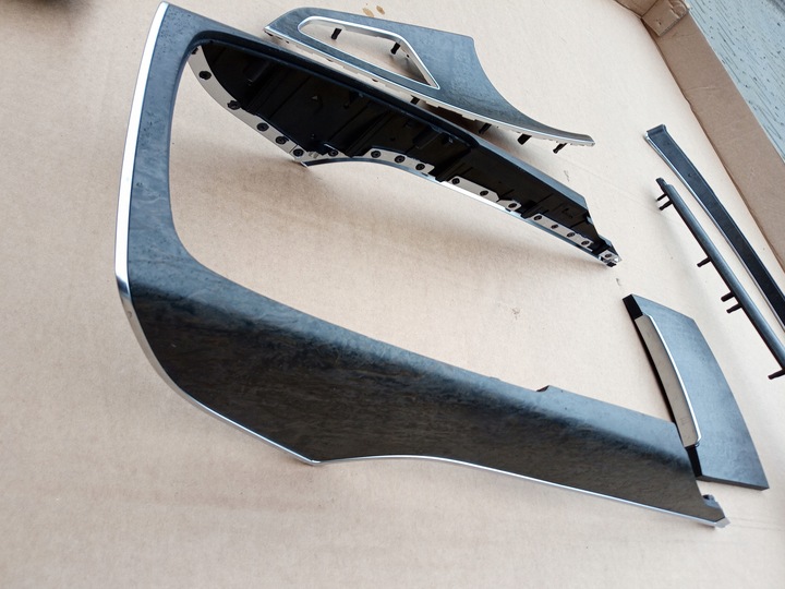 фото №6, Audi a6 c7 a7 c7 рестайлинг планка dekor интерьера birke nat дерево mat