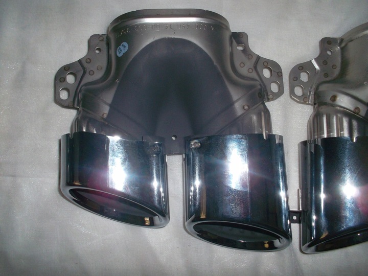 фото №8, Mercedes gle 167 amg 53 w167 наконечники вихлоп