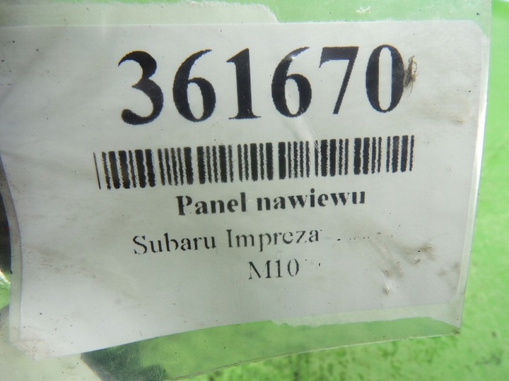 фото №10, Subaru impreza gc i панель керування повітропровід кондиціонера