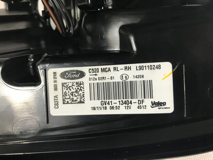 фото №6, Ford kuga ii рестайлинг st line 15-18 лампа задняя правая