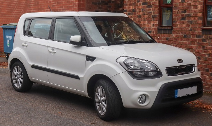 фото №14, Kia soul 1 i 08-13 стійка b + поріг правий  100 cm