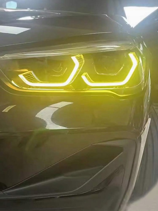 фото №14, Модулі csl жовтий drl bmw x1 f48 f49 2019-2022 ефект жовтий підключи і користуйся