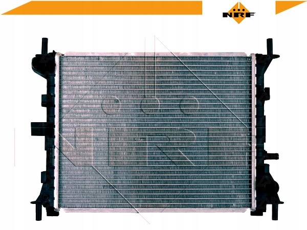 фото №12, Радиатор ford focus 1,4/1,6 16v 98-04 -ac механическая кпп